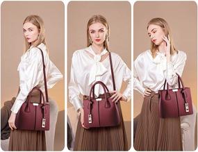 img 1 attached to 👜 CHICAROUSAL Leather Crossbody Bags: Stylish Purses and Handbags for Women - Women's Tote Shoulder Bag