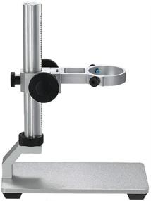 img 4 attached to 🔬 Universal Aluminium Alloy Professional Base Stand Holder for USB Digital Microscope, Endoscope, Magnifier, Loupe Camera - Adjustable Desktop Support Bracket for Max 1.4" Diameter (Aluminium Alloy)