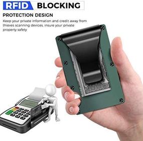 img 2 attached to 🔒 Minimalist Blocking Wallet for Men and Women - 2018 Version Wallets, Card Cases & Money Organizers