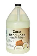 🥥 simply kleen usa premium simply coco white pearl liquid hand & body soap with real coconut oil - 1 gallon size logo