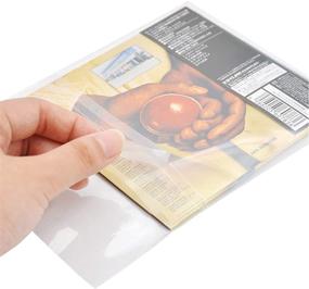 img 3 attached to 📦 Pack of 50 Resealable Plastic Outer Sleeves for Japan Mini LP SHM-CD Paper Sleeves (Lucausd)