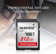 📸 512gb high-speed sd card: ideal memory solution for vloggers, filmmakers, photographers logo