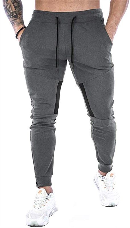 MANSDOUR Men's Gym Pants Workout Running Athletic Joggers Slim Fit Sport  Track Pants with Zipper Pockets : : Clothing, Shoes & Accessories