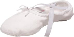 img 4 attached to 🩰 Sansha Pro Canvas Ballet Slipper: Women's Athletic Shoes for Superior Performance