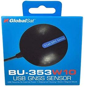 img 1 attached to Enhanced GPS GNSS Location Sensor for Windows 10 - GlobalSat 05-BU353-W10 (Black)