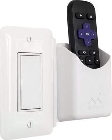 img 4 attached to 🧱 The No-Screwups Remote Control Holder: Convenient Wall Mount with No Screws or Tape by Mount Genie, Ideal for TV, Ceiling Fan, and Roku Remotes