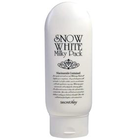 img 1 attached to 🌟 Secret Key Snow White Milky Pack: Brightening and Moisturizing Korean Cosmetic, 200g