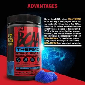 img 2 attached to Mutant BCAA Thermo Supplement Micronized Sports Nutrition for Amino Acids