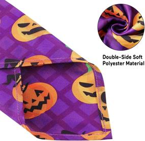 img 3 attached to POPETPOP Halloween Reversible Bandanas Triangle