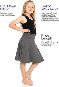 img 1 attached to Stretch Comfort Girls Length Flowy