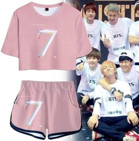 img 2 attached to 👕 Support your favorite boy with the Bangtan Casual T Shirt J Hope - Boys' Clothing Set