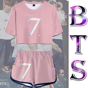 img 1 attached to 👕 Support your favorite boy with the Bangtan Casual T Shirt J Hope - Boys' Clothing Set