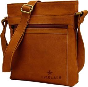 img 2 attached to Finelaer Women Leather Crossbody Shoulder Women's Handbags & Wallets for Crossbody Bags