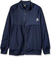 reebok essentials track jacket bright logo