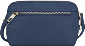 img 4 attached to 👜 Stylish Travelon Anti Theft Convertible Handbags: Ideal Crossbody Solution for Women's Clutches & Evening Bags