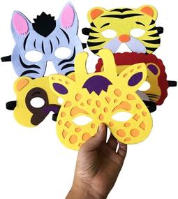 img 1 attached to 🎃 Enliven Your Halloween with SSZS 24Pcs Animal Masks!