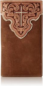 img 4 attached to Nocona Cross Inlay Rodeo Brown: Western Style meets Elegance!