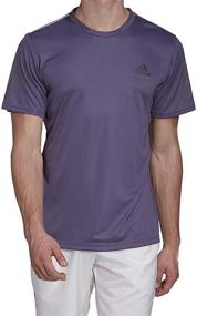 img 2 attached to 👕 adidas Men's 3-Stripes Club Tee: Stylish & Comfortable Athletic Shirt for Men