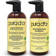 pura dor anti thinning moisturizing conditioner logo