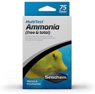🧪 accurate ammonia testing made easy: seachem multitest ammonia test kit logo