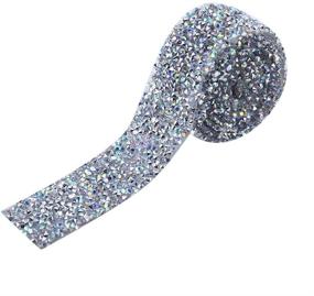 img 4 attached to Rhinestone Sparkling Decorative Decoration Arrangements Crafting