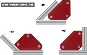 img 2 attached to Drixet Painted Triangle Magnetic Multiple