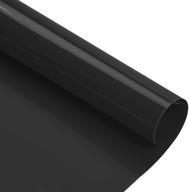 👕 kenteer 12"x20ft heat transfer vinyl roll, pu htv for cricut, easy to cut & weed, iron on vinyl for diy t-shirts, garments, bags, and fabric (black) logo