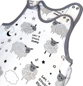 img 3 attached to Rey Shay Sleep Sacks: Stylish Wearable Nursery Bedding for Children