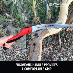 img 1 attached to 🪓 Corona Tools 10-Inch RazorTOOTH Folding Saw: Pruning Saw with Curved Blade for Single-Handed Use, Cuts Branches up to 6" Diameter (RS 7265D)