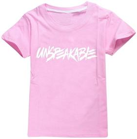 img 2 attached to Fashion T-Shirts for Boys: UNSPEAKABLE Shirts in Tops, Tees & Shirts Category