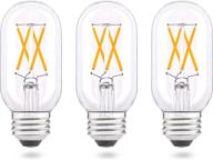 💡 efficient vintage led bulb - t45/t14 e26, 40w equivalent logo