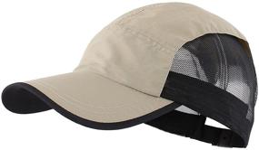 img 4 attached to 🧢 LLmoway Kids Sun Protection Ball Cap: Breathable, Quick-Dry Mesh Sports Hat