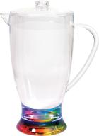 🌈 merritt acrylic teardrop 2.5 quart rainbow logo