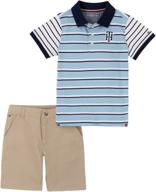 tommy hilfiger pieces shorts stripes boys' clothing for clothing sets logo