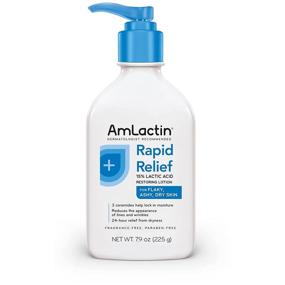 img 4 attached to 🧴 AmLactin Rapid Relief Restoring Body Lotion - Ceramide-Enriched Moisturizing Lotion for Dry Skin | 7.9 Oz Pump Bottle