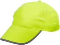 🧢 korntex boys' high-viz yellow cap - kxcapg54, one size: stay visible and safe! logo