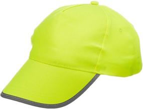 img 2 attached to 🧢 Korntex Boys' High-Viz Yellow Cap - KXCAPG54, One Size: Stay Visible and Safe!