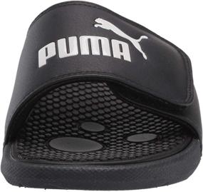 img 3 attached to Премиум PUMA Унисекс Велкро Слайды Для Мальчиков: Идеальные Сандалии.