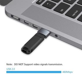 img 1 attached to Nonda USB C To USB Adapter (2 Pack)