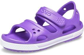 img 4 attached to 👶 Универсальные сандалии Crocs Crocband для мальчиков и девочек: идеальные детские сандалии для пляжа.