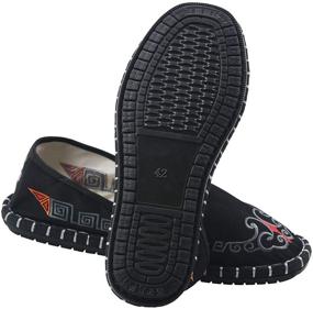 img 2 attached to LS_JWZ Beijing Embroidered Protection Equipment Men's Shoes in Loafers & Slip-Ons