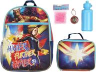 🎒 supercharged design: captain marvel backpack lunch bottle - go boldly with marvelous gear логотип