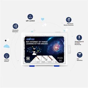 img 1 attached to 🔌 ОСОЙО Вифи Учебный набор Интернета вещей с WiFi-модулем ESP8266 - Умное самостоятельное механическое программирование для детей, подростков и взрослых. Изучайте программирование и исследуйте мир Интернета вещей.