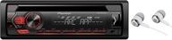 pioneer single din in-dash cd/cd-r/rw, mp3/wma/wav am/fm car stereo receiver with front usb/aux input, mixtrax, and arc support - detachable faceplate logo