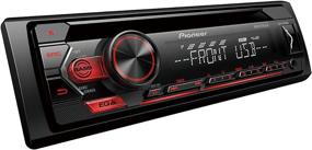 img 2 attached to Pioneer Single DIN In-Dash CD/CD-R/RW, MP3/WMA/WAV AM/FM Car Stereo Receiver with Front USB/Aux Input, MIXTRAX, and ARC Support - Detachable Faceplate