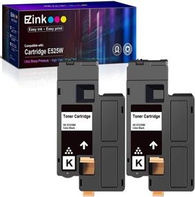 img 4 attached to E-Z Ink (TM) Compatible Toner Cartridge for Dell E525W E525 525w - 2 Pack, Black, for Use with E525w Wireless Color Printer, Replaces 593-BBJX