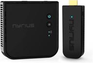 📶 high-definition wireless video streaming: nyrius aries pro hdmi transmitter and receiver (npcs600) logo