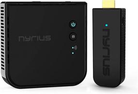 img 4 attached to 📶 High-definition Wireless Video Streaming: Nyrius Aries Pro HDMI Transmitter and Receiver (NPCS600)