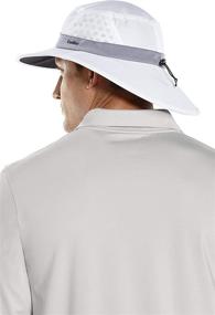 img 2 attached to Coolibar Sun Protective UPF 🧢 50+ Golf Hat for Men and Women