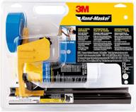 🎨 efficient painting solution: 3m hand-masker m3000 pak - pre-assembled masking film & tape kit logo